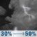 Thursday Night: A slight chance of rain showers before 8pm, then a slight chance of showers and thunderstorms between 8pm and 10pm, then a chance of showers and thunderstorms. Mostly cloudy, with a low around 65. South wind 7 to 12 mph. Chance of precipitation is 50%. Thursday Night: Slight Chance Showers And Thunderstorms then Chance Showers And Thunderstorms