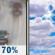 Friday: Light Rain Likely then Partly Sunny